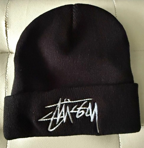 Stussy men black - black, acrylic