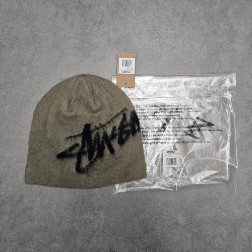 Stüssy brushed beanie sand - stüssy,