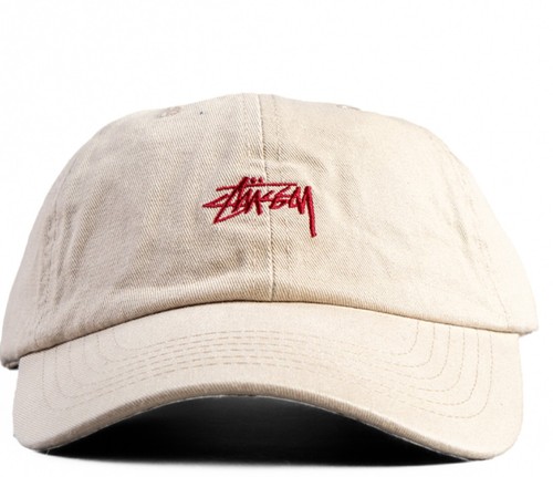 Stussy low pro cotton cap - cotton, dad