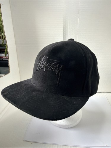 Stussy snapback suede - look, hat