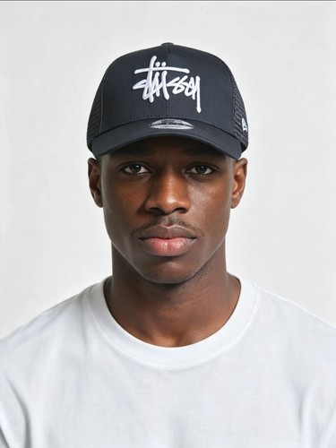 New era stussy baseball black - new,