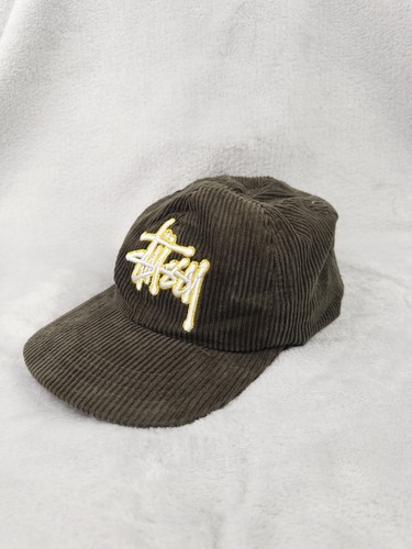 Stussy unisex cap olive green - unisex,