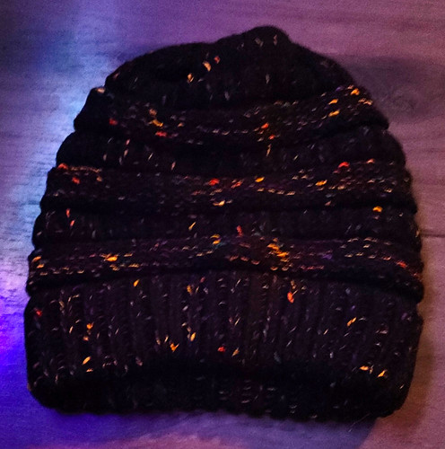 Black beanie hat - black, cap