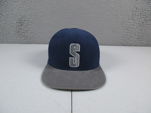 Stussy snapback hat cap blue - stussy,