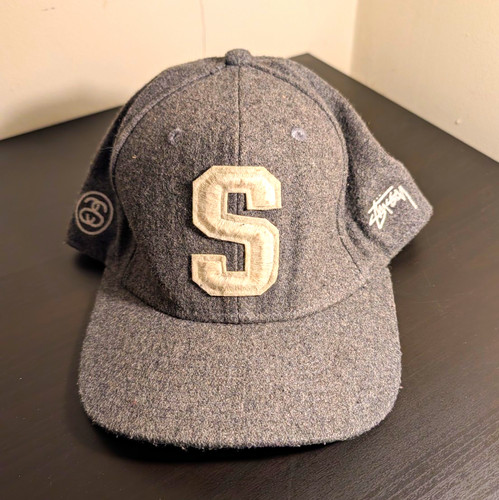 Stüssy capz grey - stüssy, felt