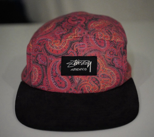 Stussy paisley panel cap hat - panel,