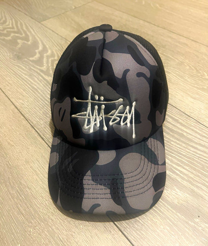 Stüssy men black grey - stüssy, camo