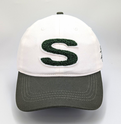 Stüssy white green logo - stüssy, s