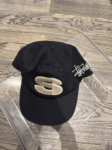 Stussy cap black - , ‘s’