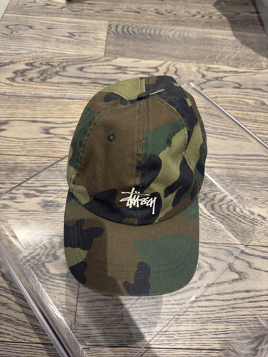 Stussy cap camo